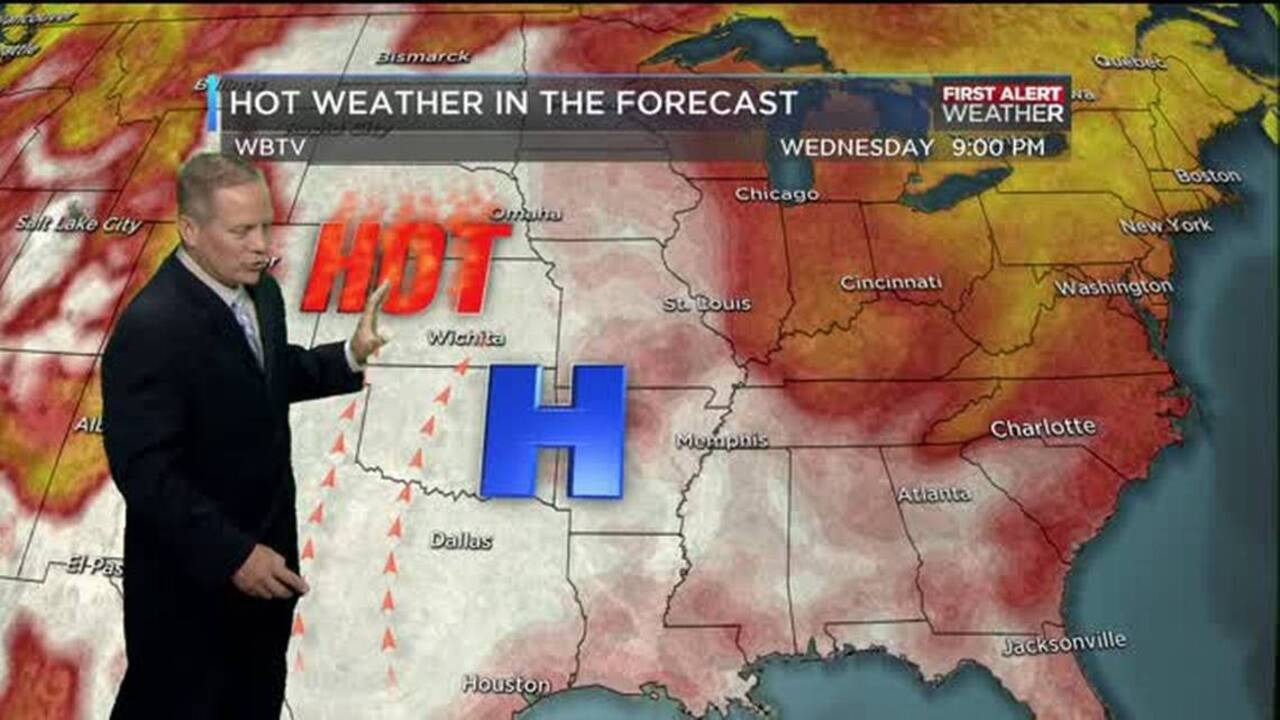 WBTV First Alert Weather forecast for 07.19.16