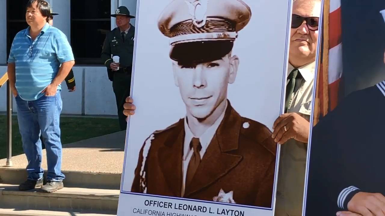 This Merced County officer died in 1964. He was honored this week