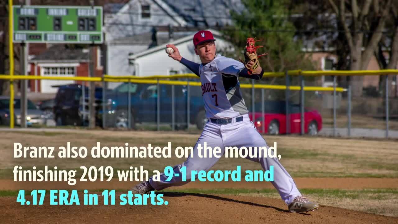 2019 FILE VIDEO: Mark Branz is Class 1A-2A baseball player of the year