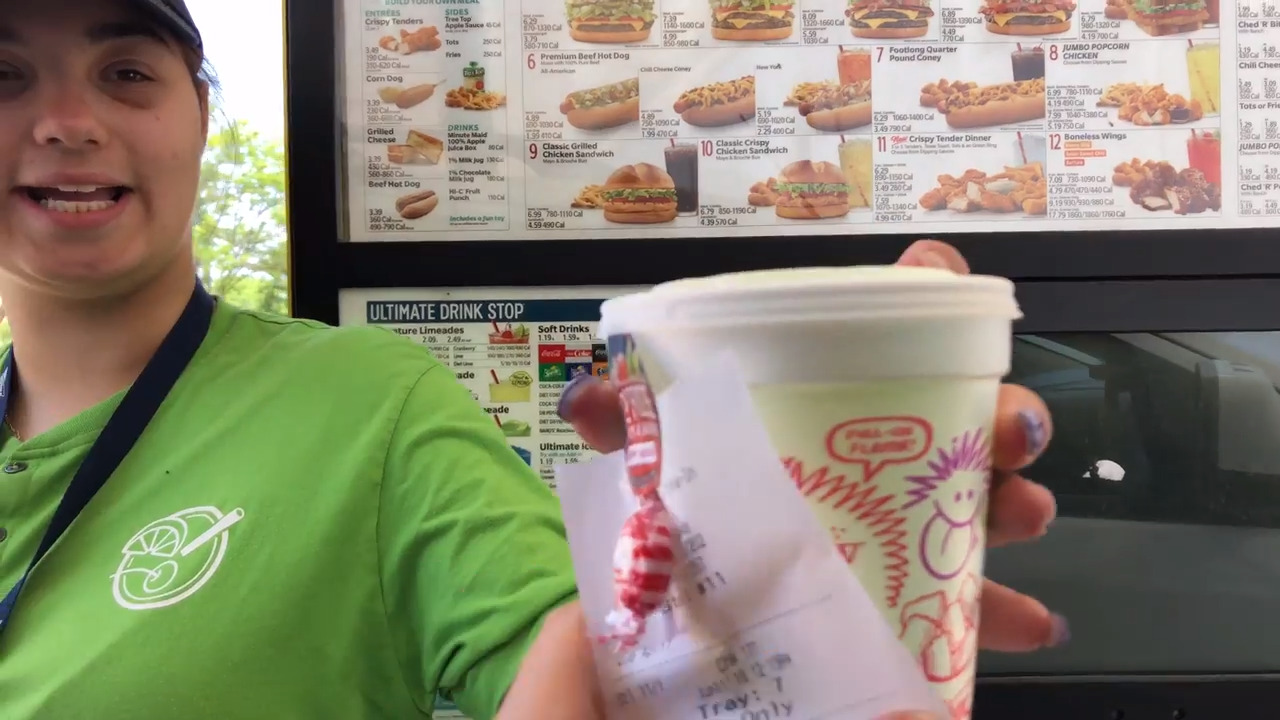 Dining with Denise tries the new Sonic Dill Pickle slush