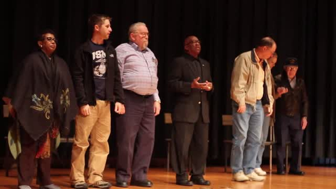 Video: Veterans share their stories in Telling Project