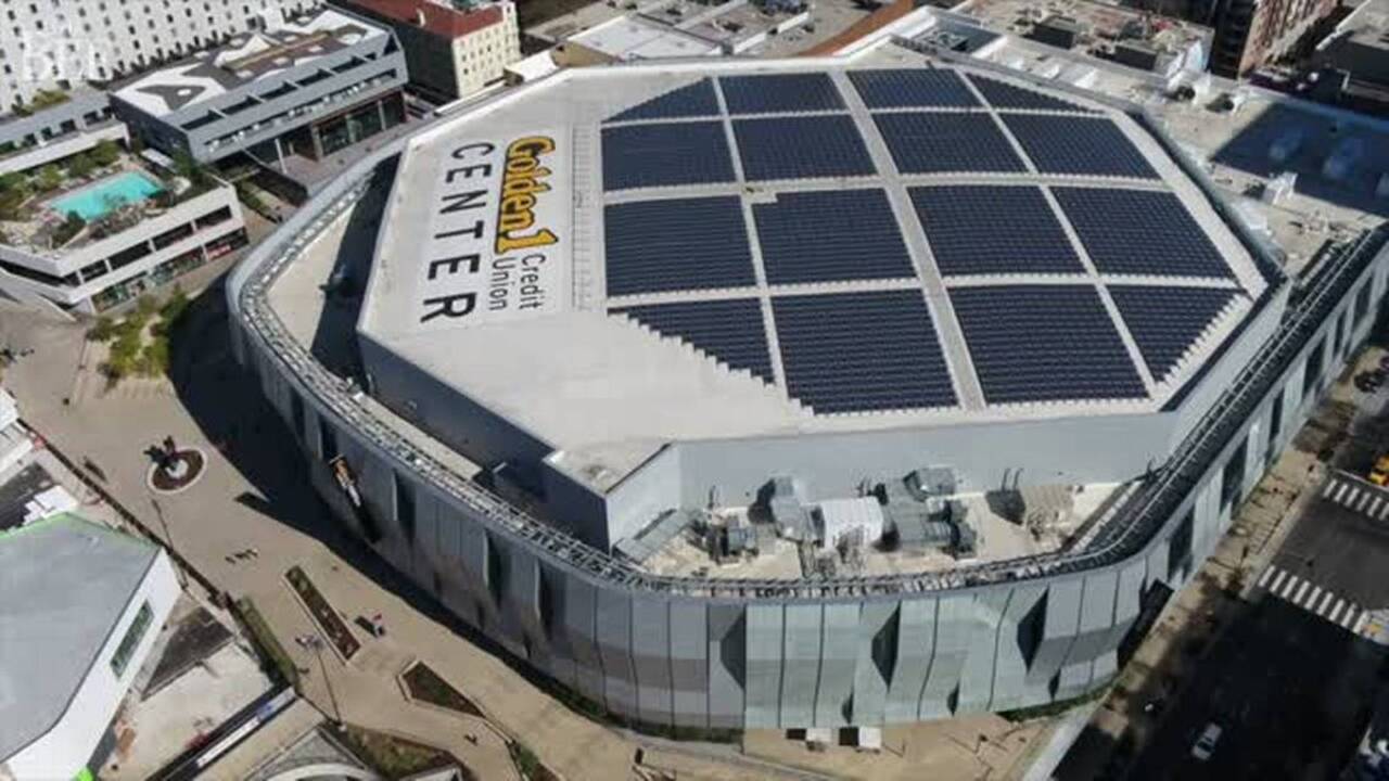 Take a stunning aerial tour of Golden 1 Center