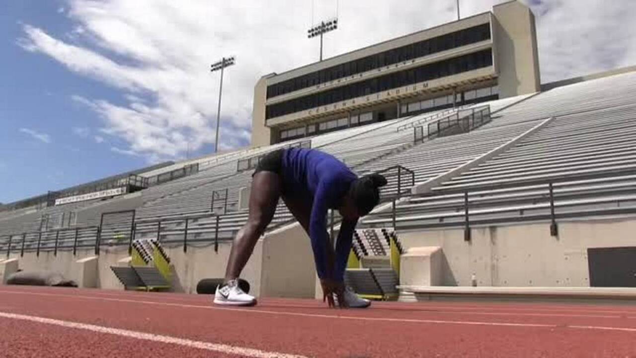 Shoulder deformity motivates WSU Paralympian Deja Young