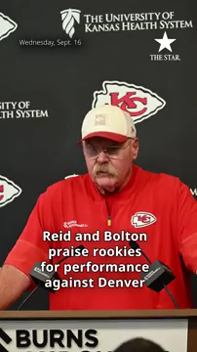 Nick Bolton and Andy Reid praise rookies for their performance against Denver