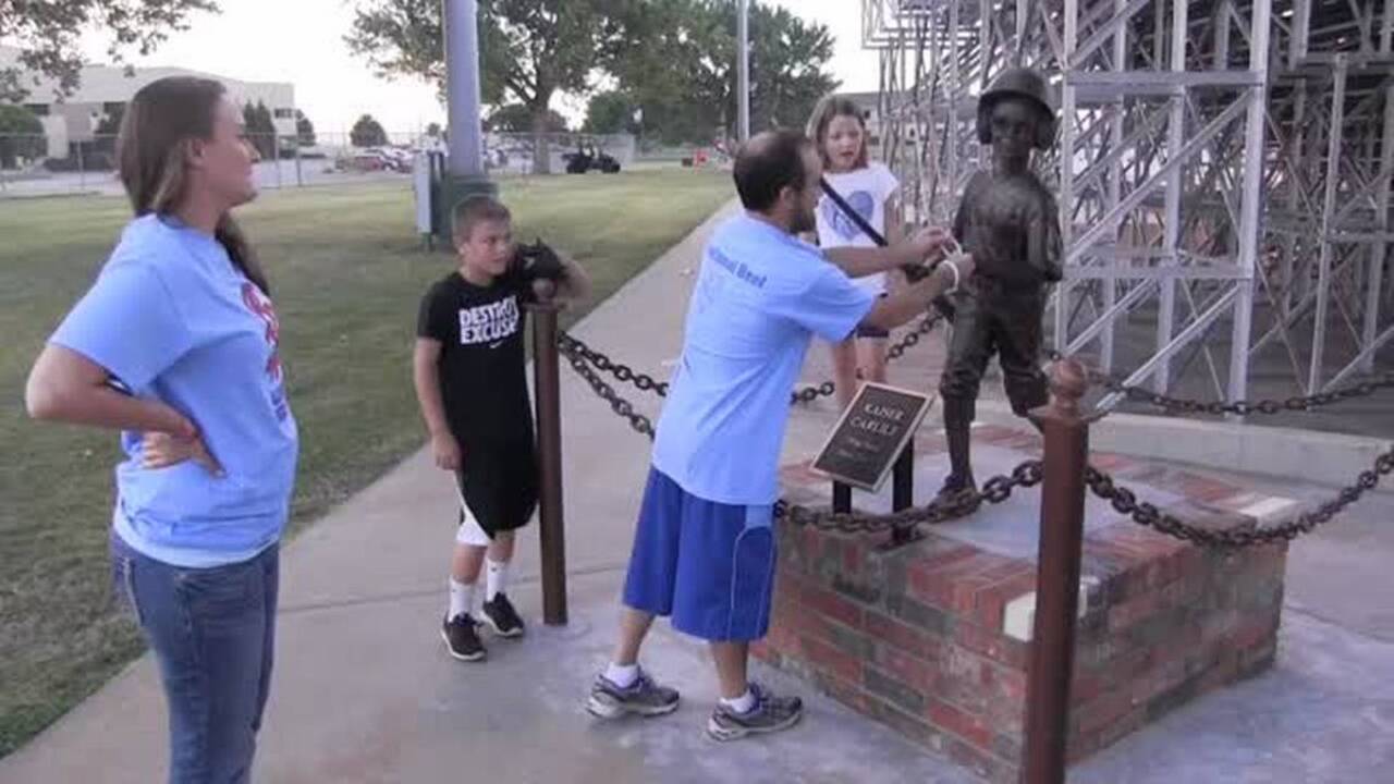 Liberal bat boy Kaiser Carlile remembered a year after his tragic death