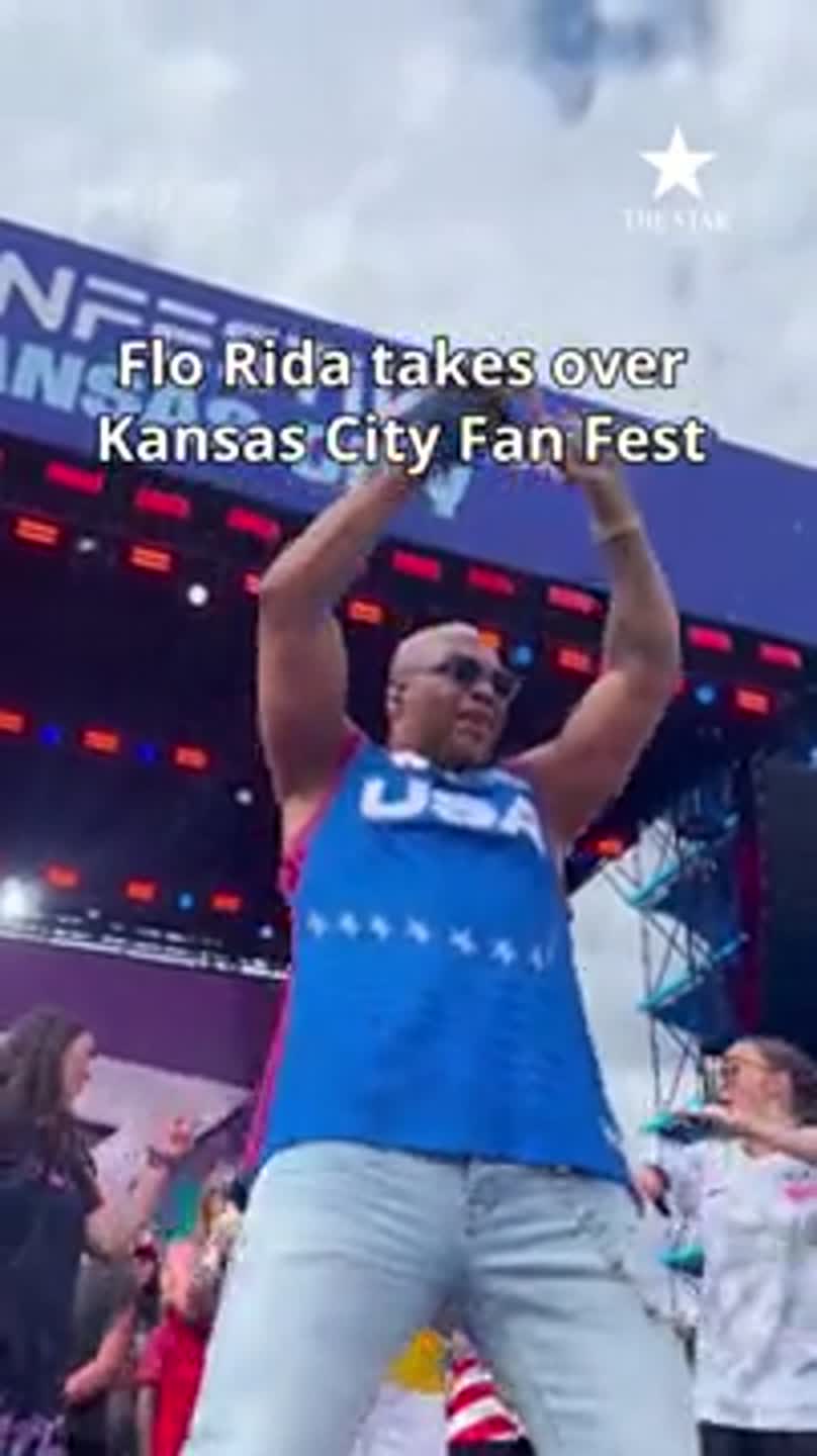Flo Rida takes over Kansas City Fan Fest (Video) | Kansas City Star
