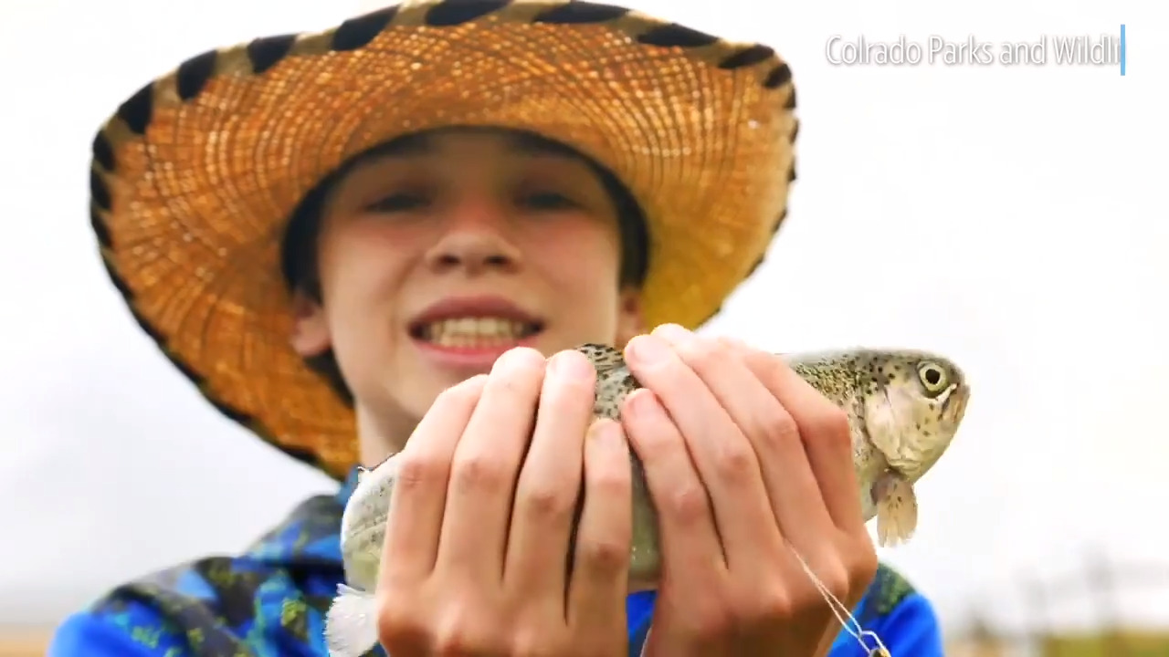 When your first fish slides right through your hands