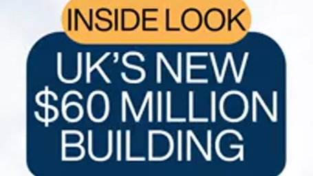 See inside UK's new $60 million agricultural sciences building
