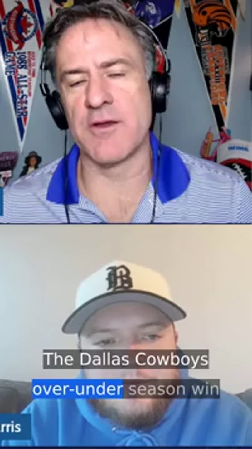 Will the Dallas Cowboys go over or under 9.5 wins this season?