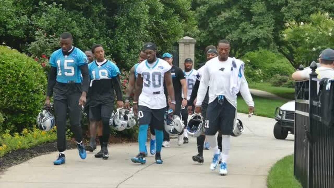 Carolina Panthers Tuesday OTA's