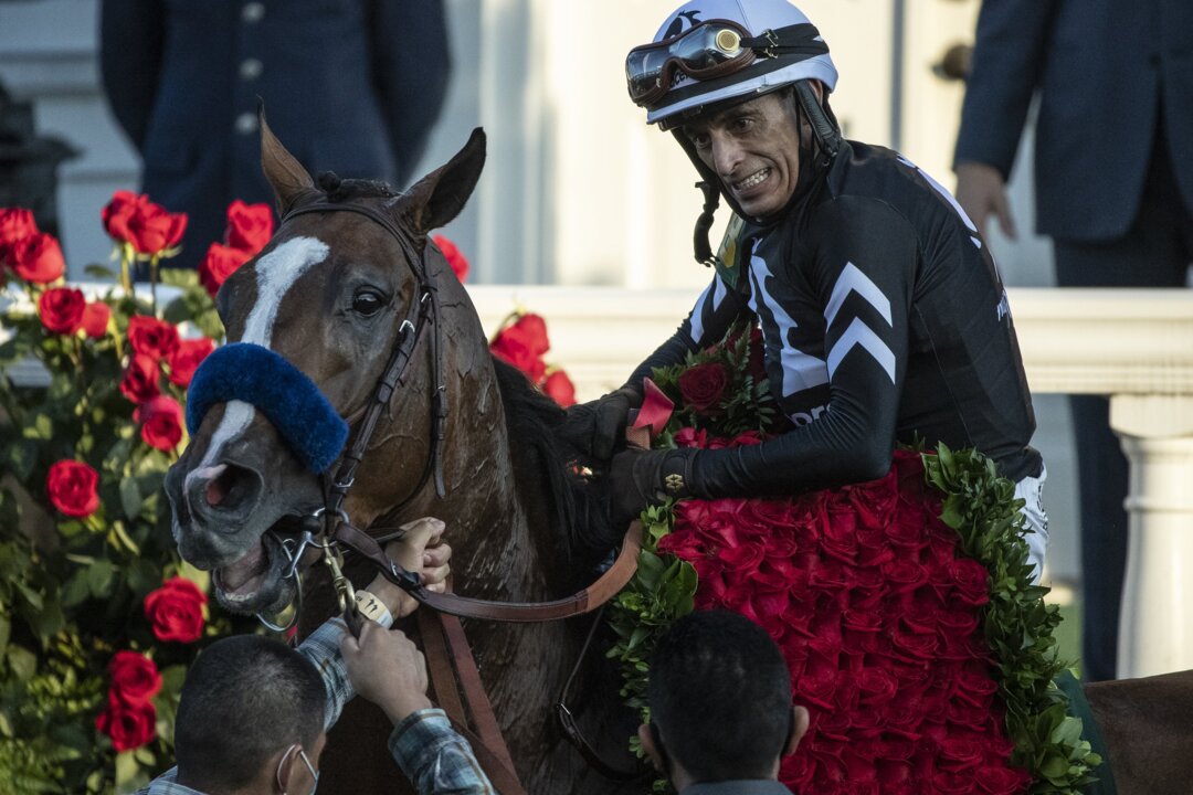 ‘Come and get me’: John Velazquez on the final stretch of his winning Kentucky Derby ride