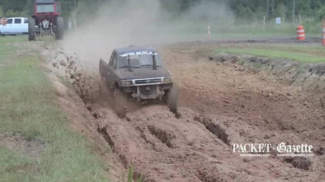Keith Galbreath talks about driving in a mud run