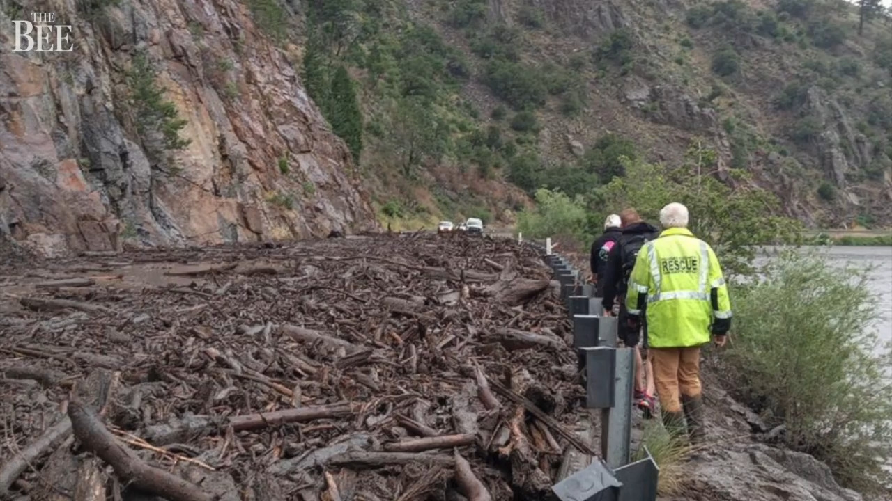 Mudslides near Dixie Fire burn scar close nearly 50-mile stretch of California highway
