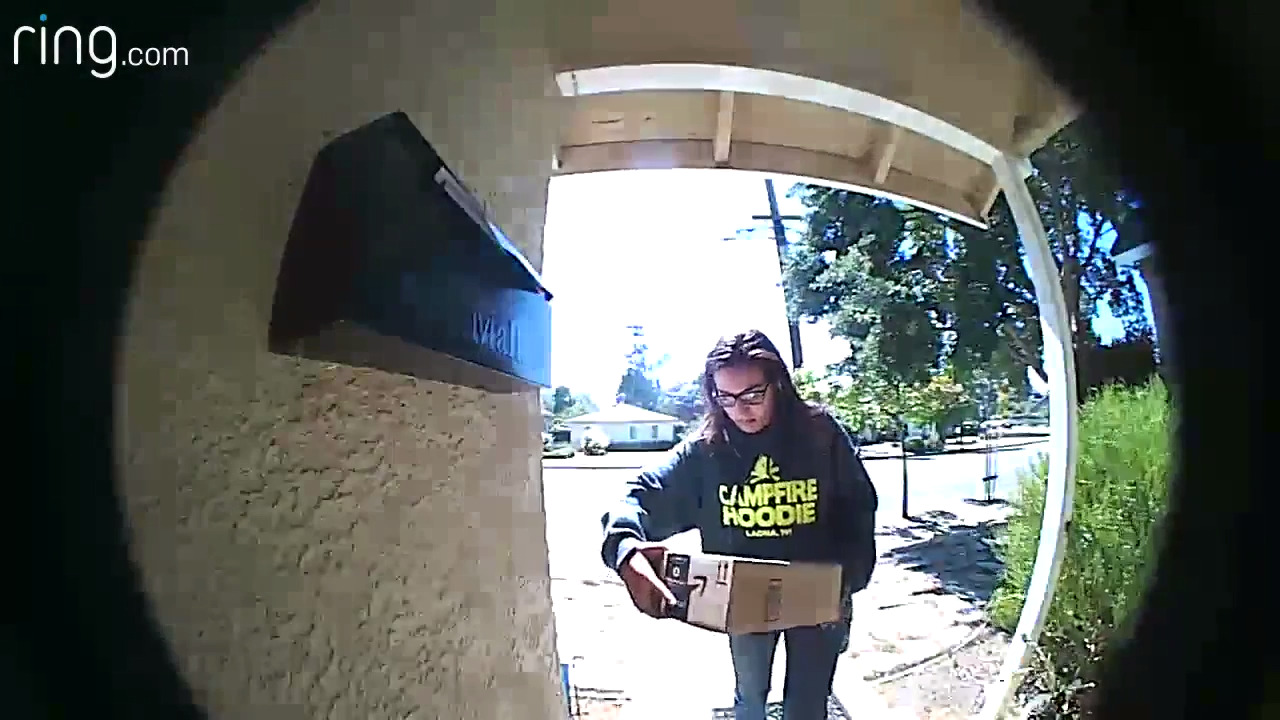 Package thief caught on camera in San Luis Obispo, CA (Video) | San ...