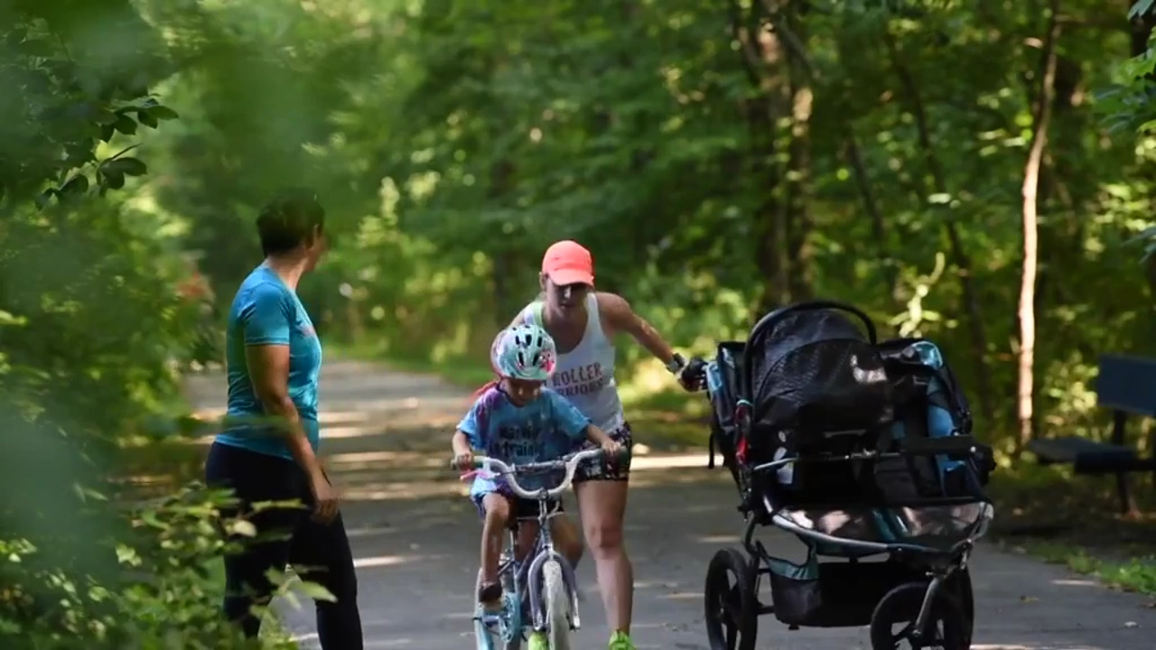 Stroller Warriors at Scott Air Force Base