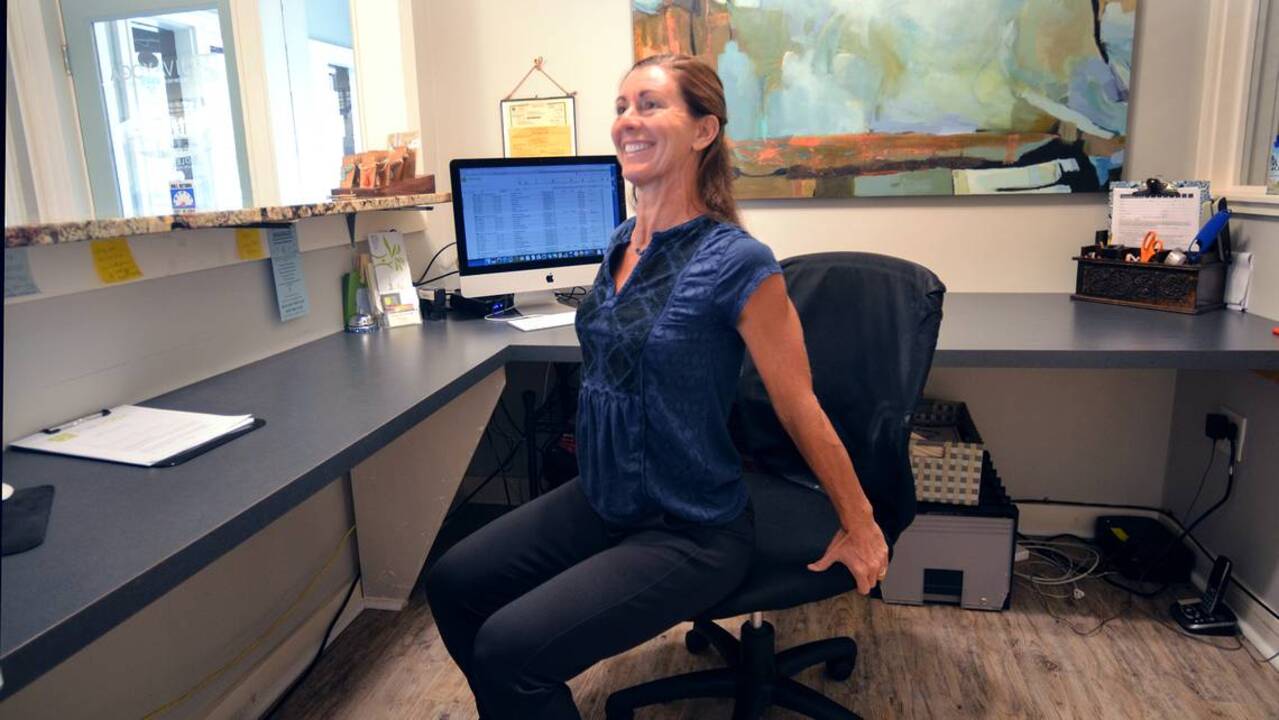 Stuck at the office? How to stay limber right at your desk
