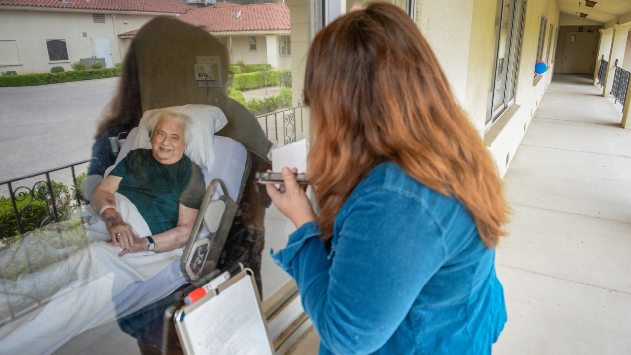 Nursing homes begin to allow visitors. What could a safe visit look like amid pandemic?