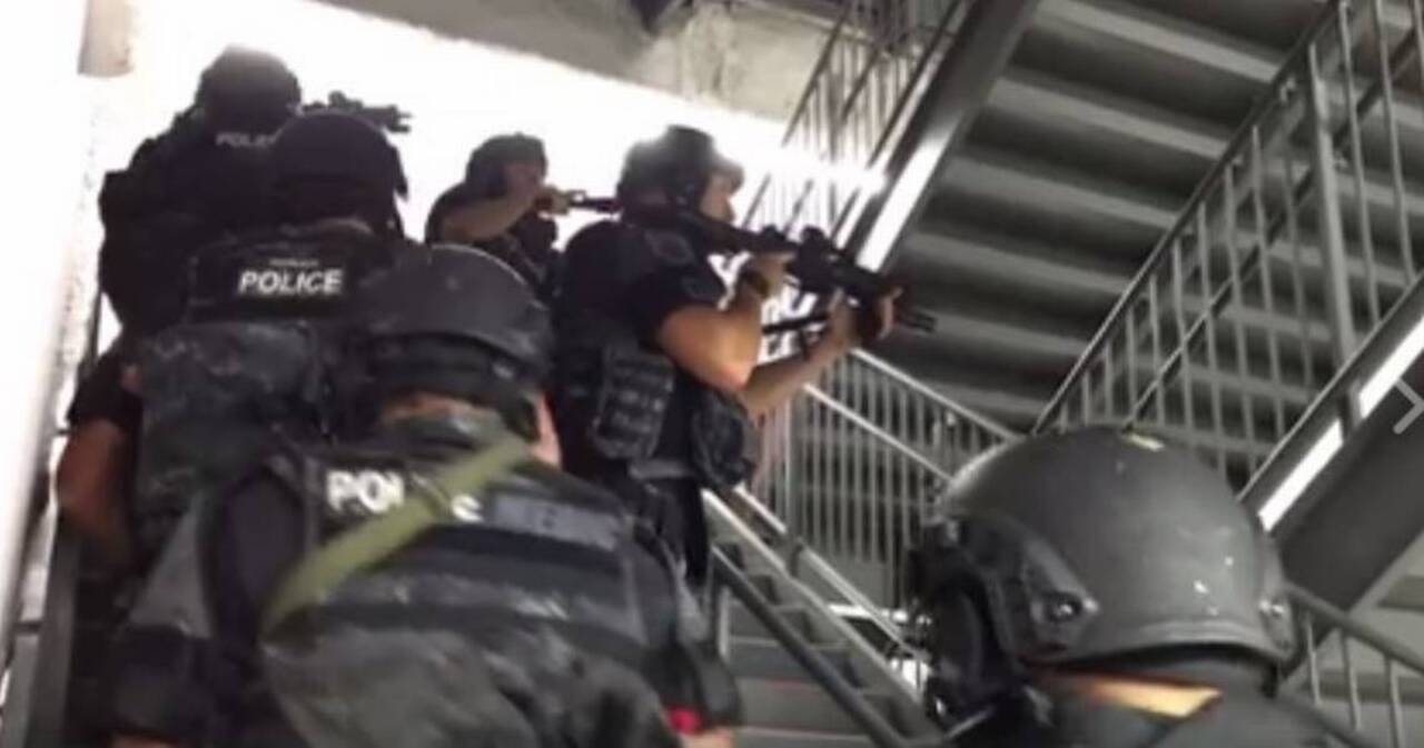 Protecting people and the piglet – heavy security for Golden 1 arena