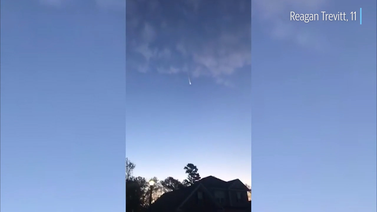 Videos show meteor light up sky in the Carolinas | Raleigh News & Observer