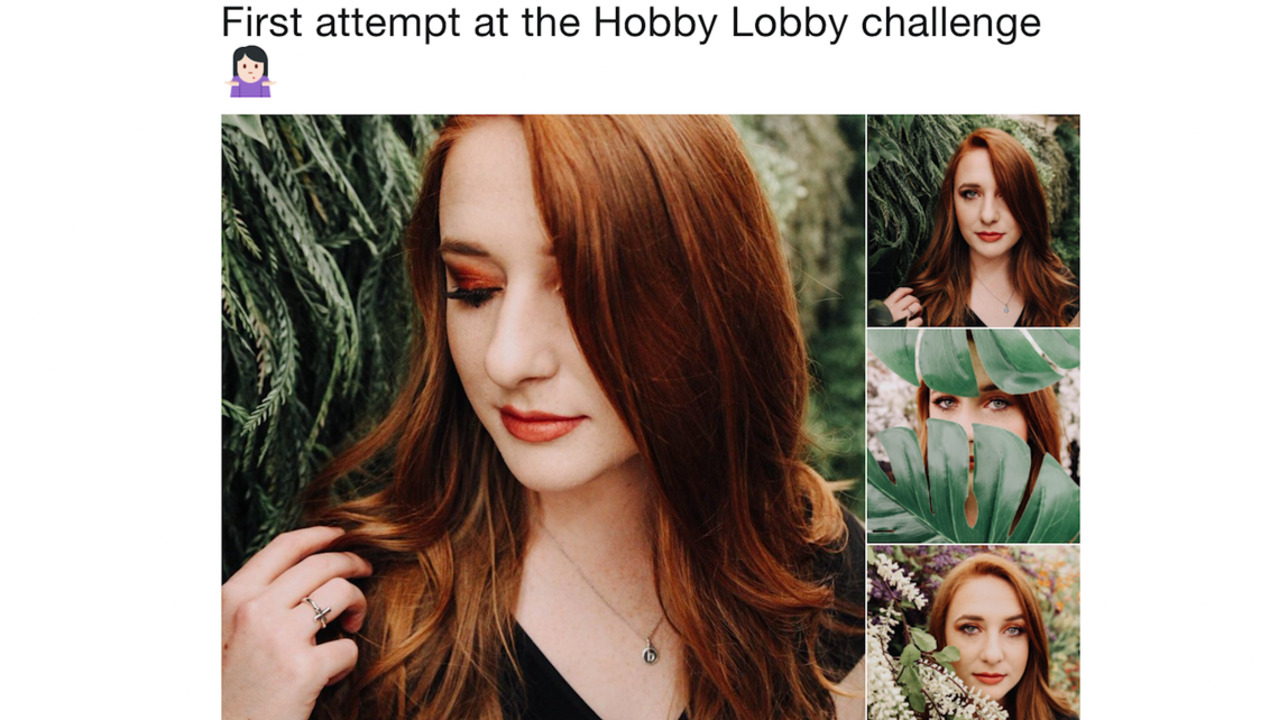 Teens have taken on a new social media challenge, and it takes place at Hobby Lobby