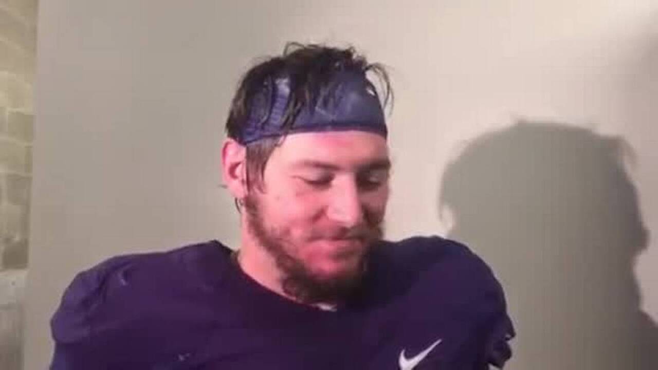 UW outside linebacker Tevis Bartlett on playing Colorado. This is why we came to play in this league