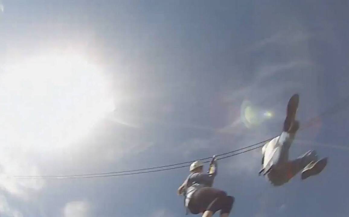 Woman injured when man slammed into her on Santa Margarita zip line, lawsuit says