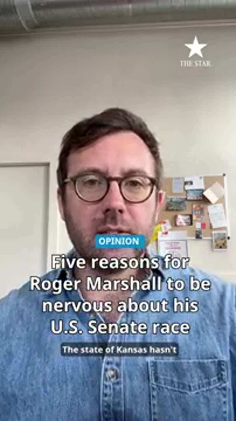 Five reasons for Roger Marshall to be nervous about his U.S. Senate race