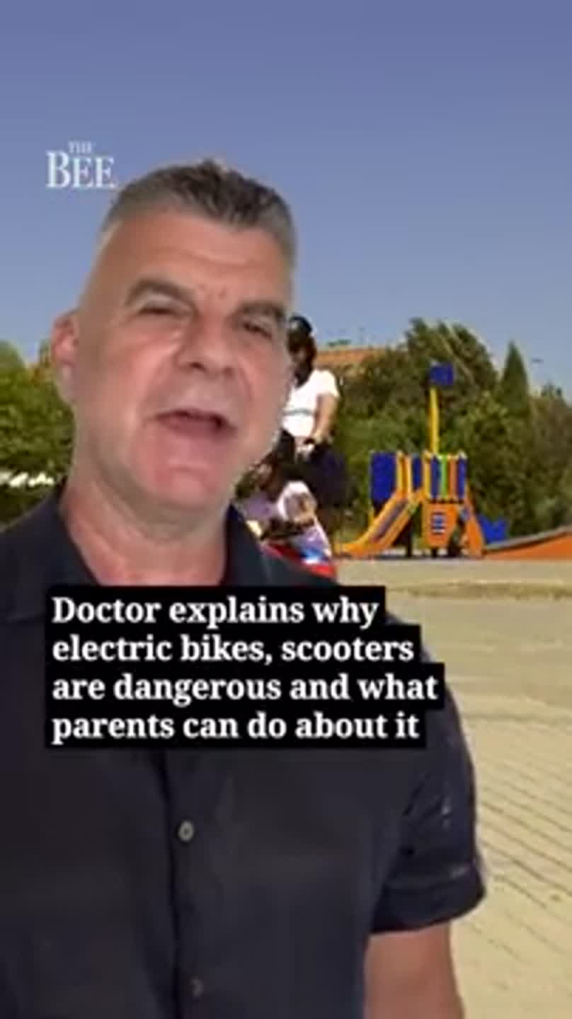 Doctor warns of rising e-bike, scooter injuries among kids, offers parents tips
