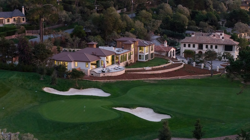 See the front-row seat to Pebble Beach links, ocean in newly built $45M home