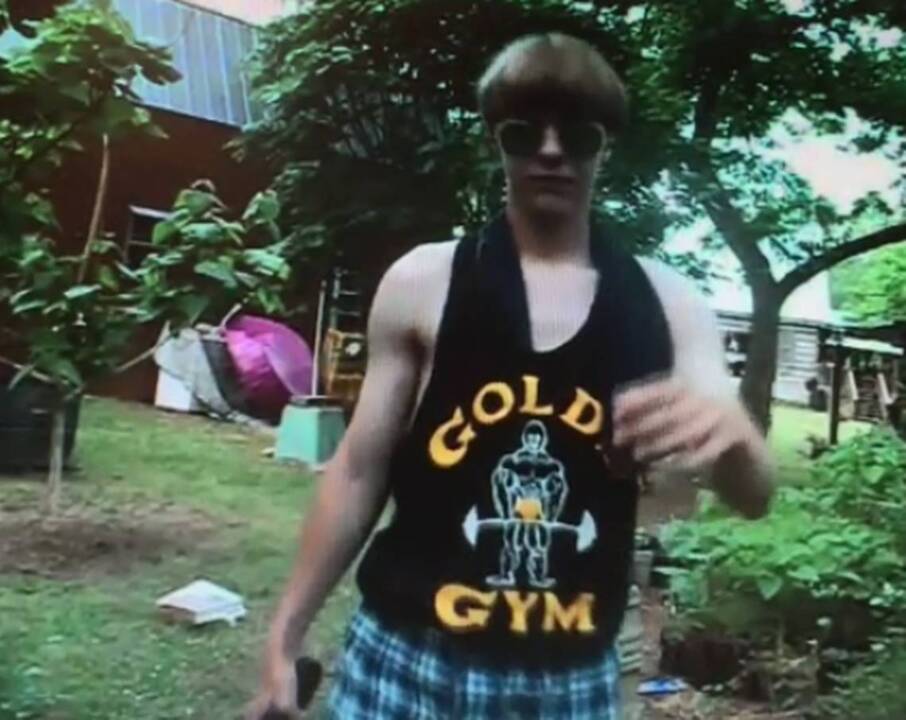 Dylann Roof target practice