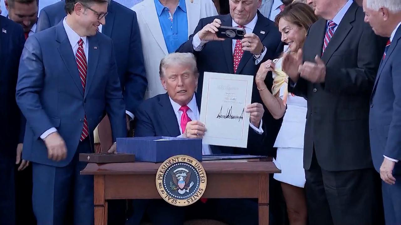 Trump Signs ‘Big, Beautiful Bill’ at July 4th Ceremony