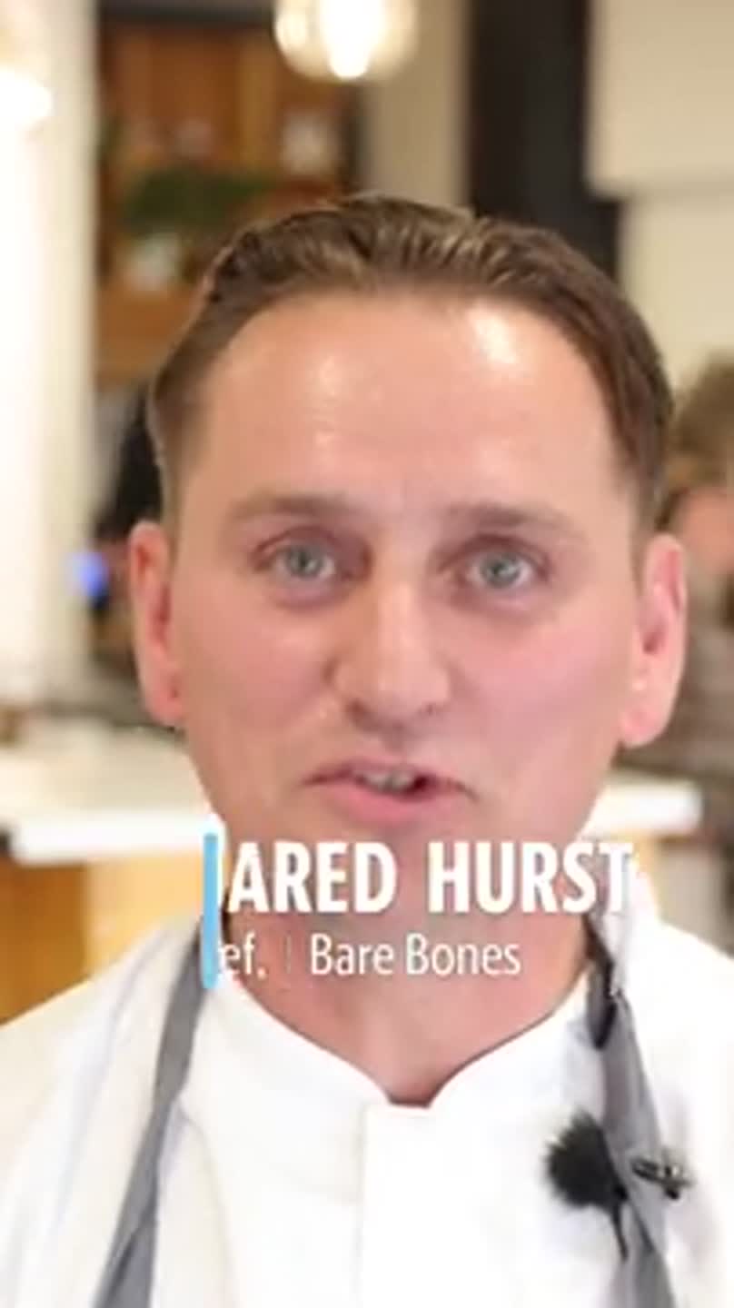 See dishes from Bare Bones restaurant in Pismo Beach.
