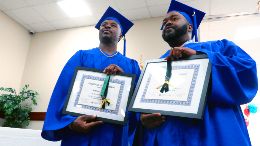 Graduate puts on ‘another shield of armor’ to build career, and a better life.