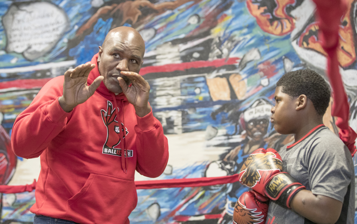 Q&A with former world heavyweight champion Evander Holyfield