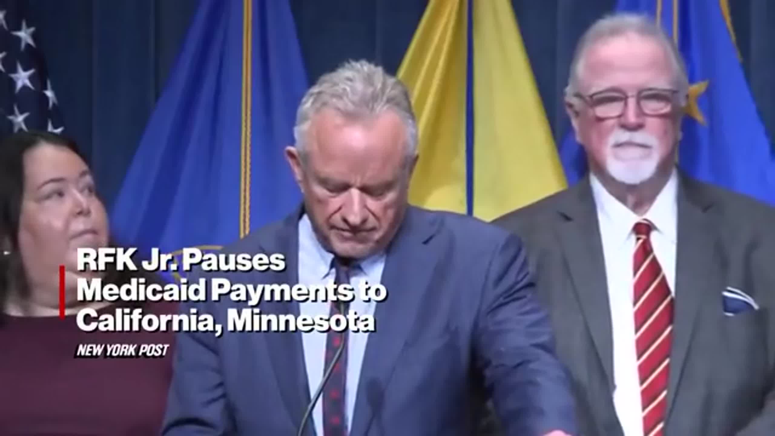 Health secretary RFK Jr. pauses medicaid payments to California, Minnesota