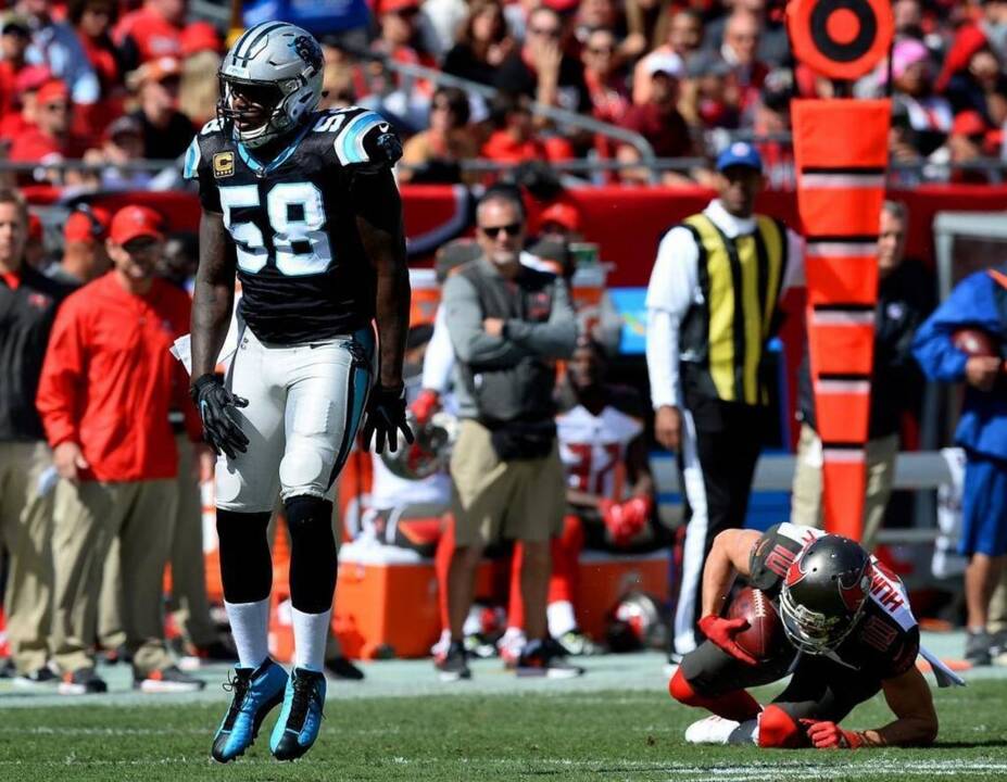 Have you heard the official’s explanation of Thomas Davis’ unnecessary roughness?