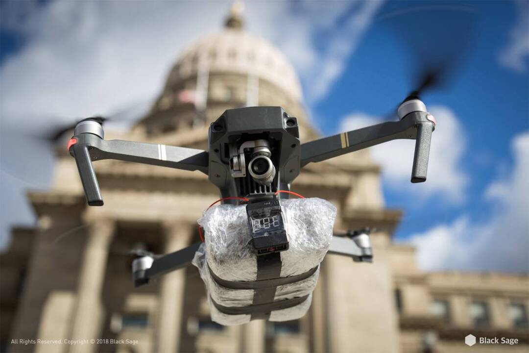 Boise company has developed technology to track, blind drones