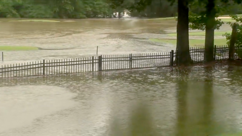 Cary's Prestonwood Country Club sustains heavy flooding