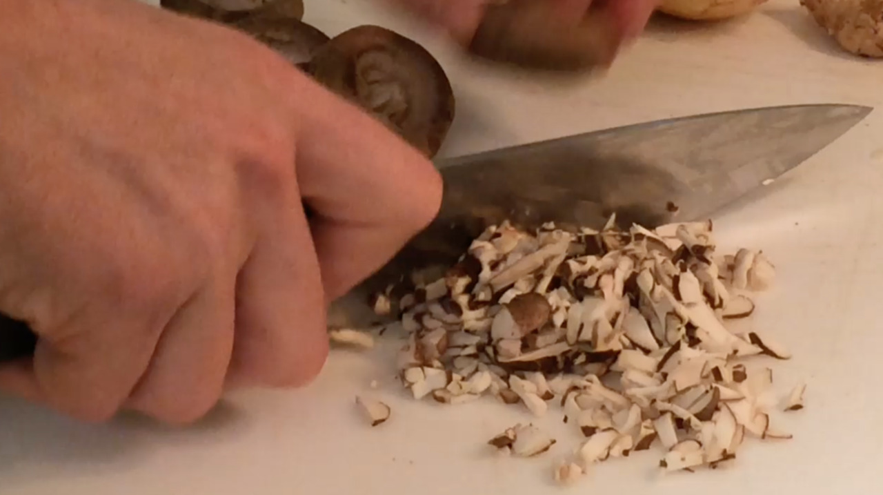 Shiitake mushroom and brandy gravy
