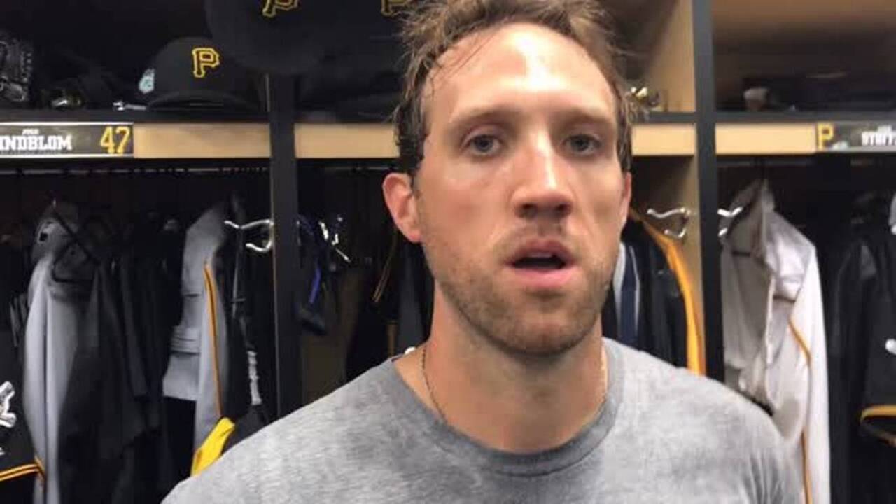 Fan hit in face from a foul ball at LECOM Park during Pirates game