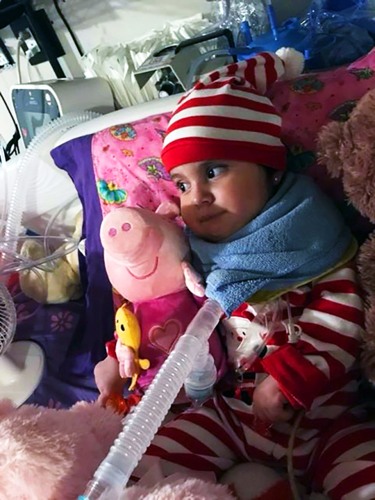 Columbus girl suffering from spinal muscular atrophy benefits from new treatment