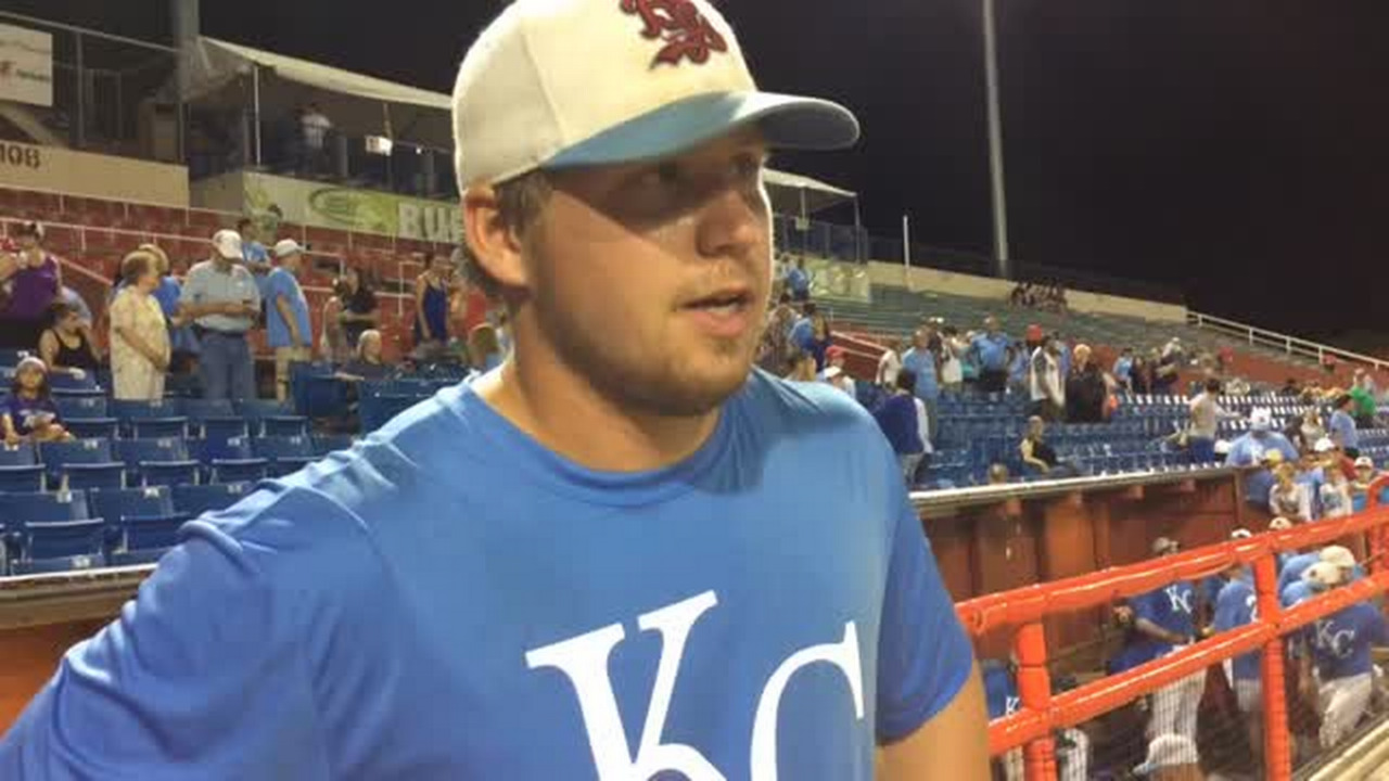 VIDEO: Liberal Bee Jays' Nick Brooks gets choked up after hitting game-winning grand slam