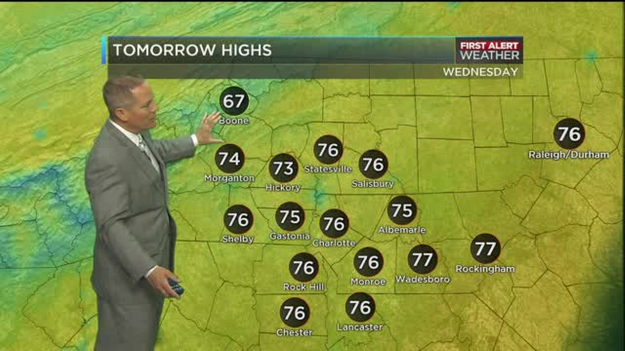WBTV First Alert Weather forecast for 03.22.16
