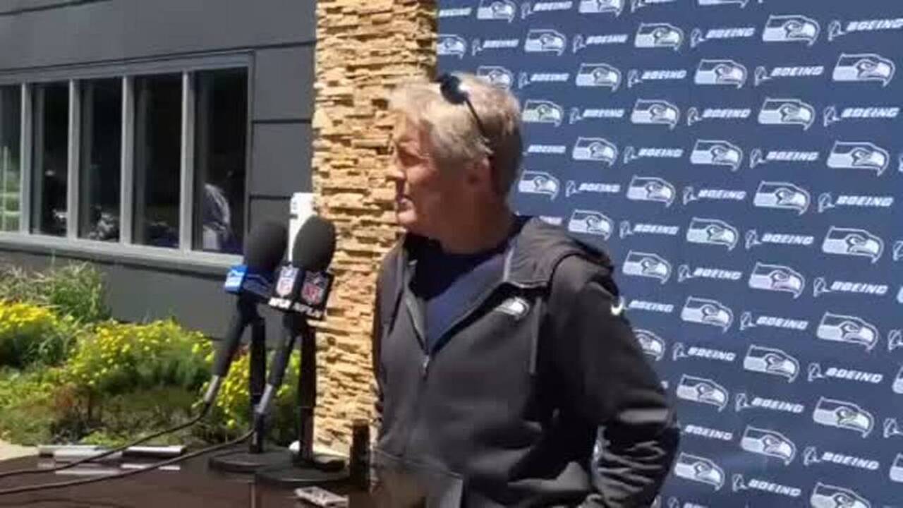 VIDEO: Pete Carroll says Seahawks break minicamp exactly where he wants them