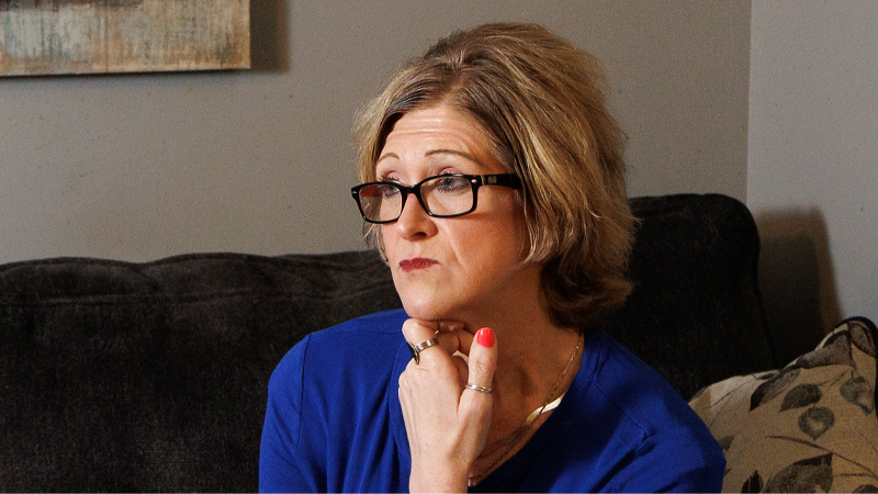 Former employee says insurance chief sought to kiss her. He denies. (Video)