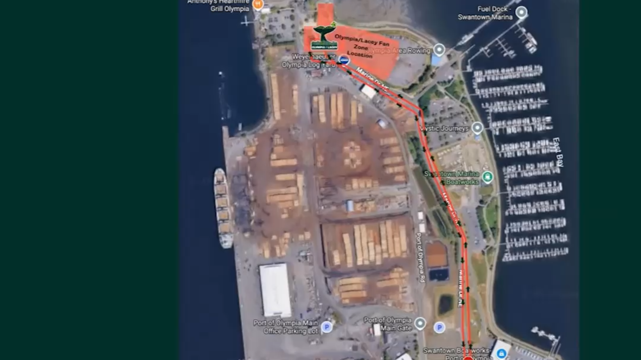 Olympia port set to host World Cup fan zone