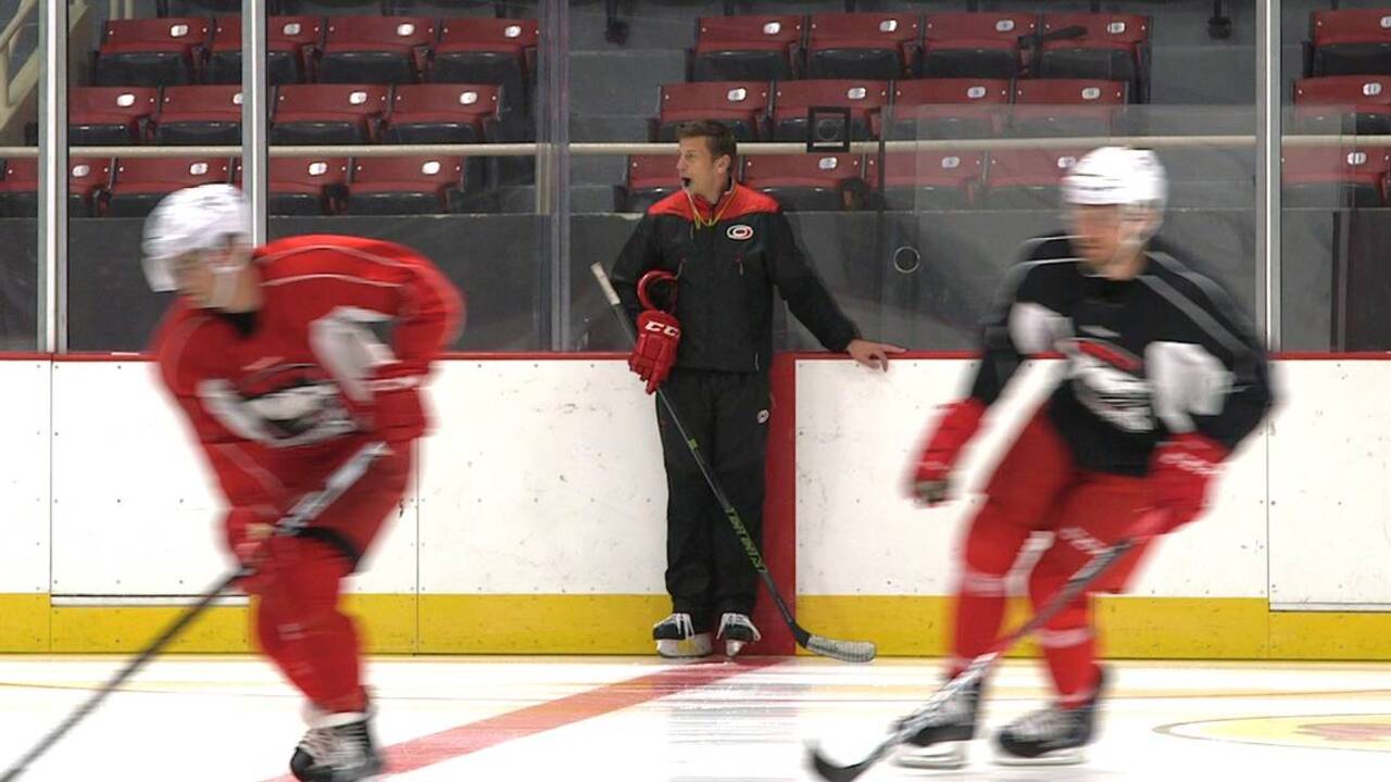 Former NHL star Ulf Samuelsson on his new role as head coach for the Charlotte Checkers