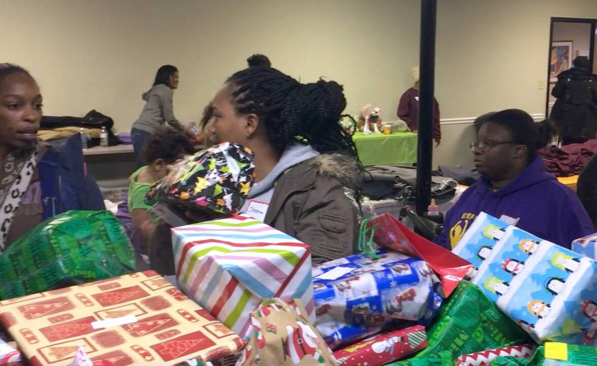 How do you wrap 5000 gifts in one night? 