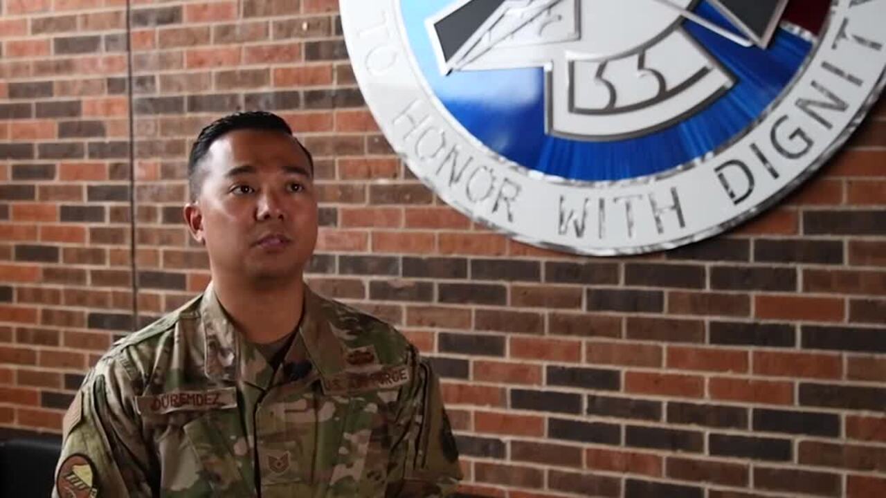 375th Air Mobility Wing Honor Guard at Scott Air Force Base