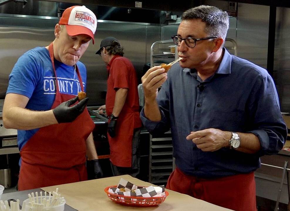 A sneak peek at County Line Ice House menu items